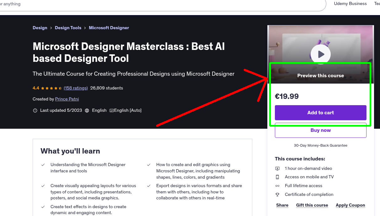Microsoft Designer Masterclass : Best AI based Designer Tool