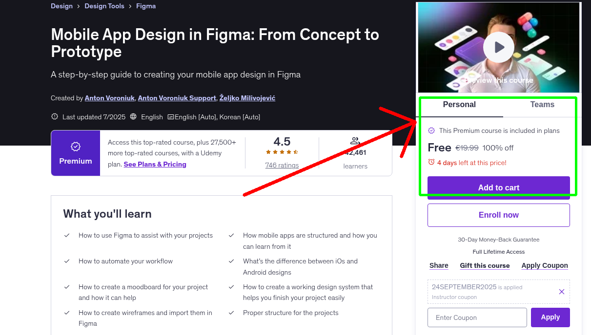 Mobile App Design in Figma: From Concept to Prototype