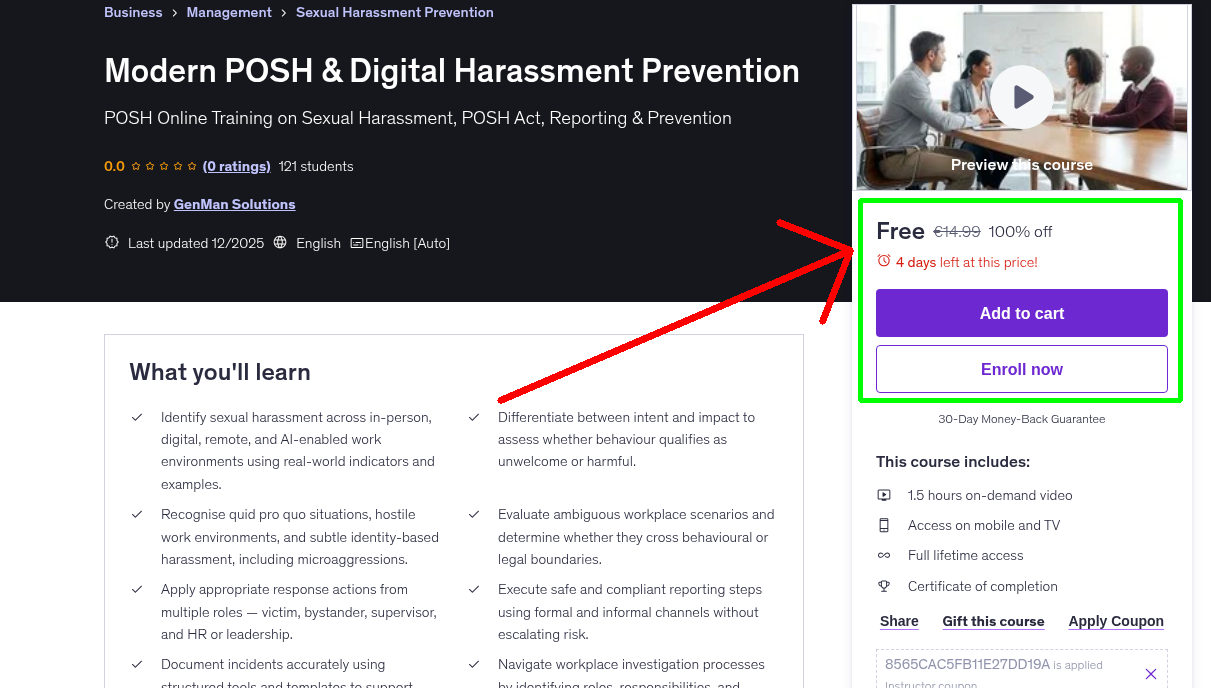 Modern POSH & Digital Harassment Prevention