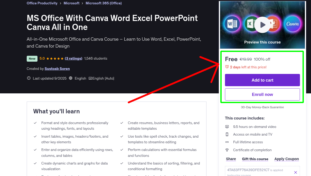 MS Office With Canva Word Excel PowerPoint Canva All in One