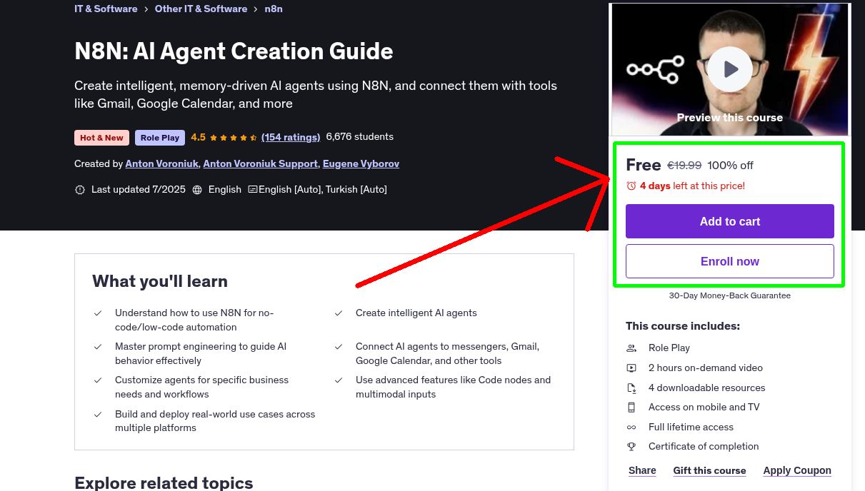 N8N: AI Agent Creation Guide