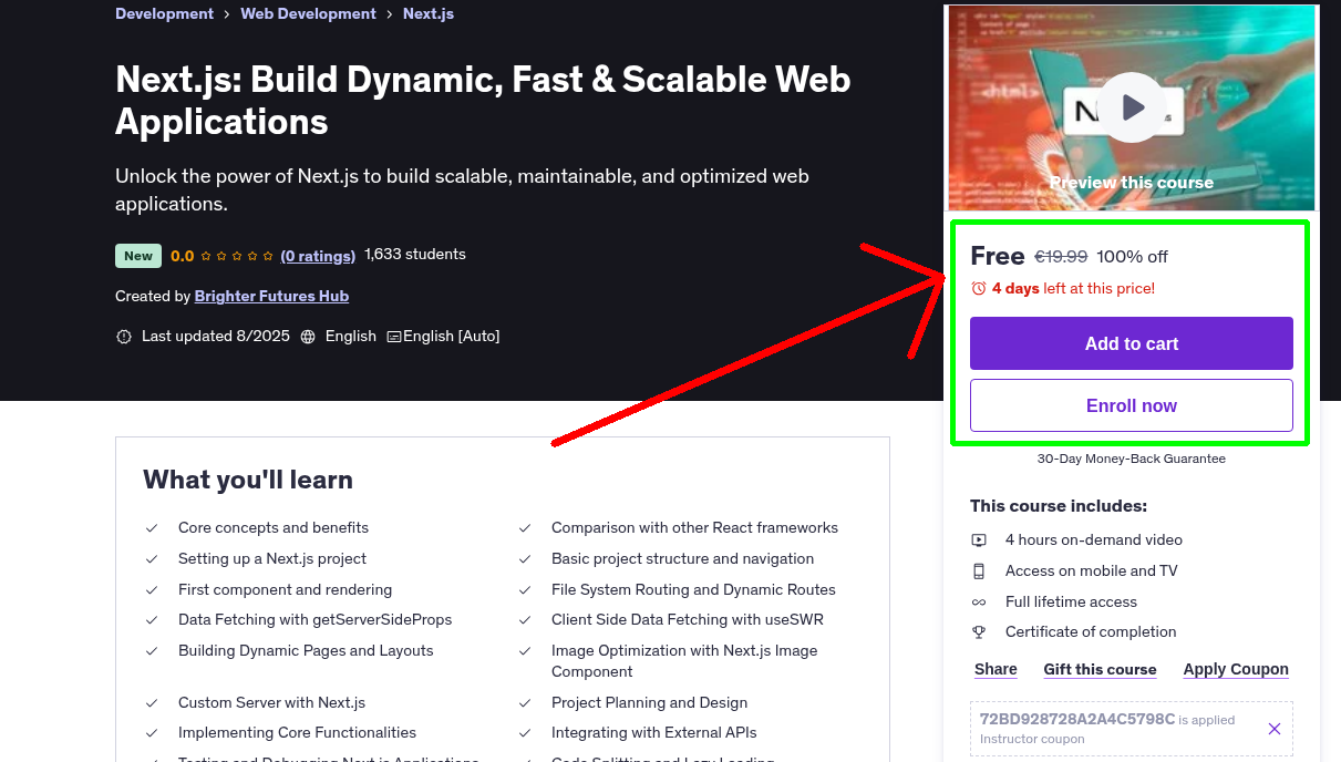 Next.js: Build Dynamic, Fast & Scalable Web Applications