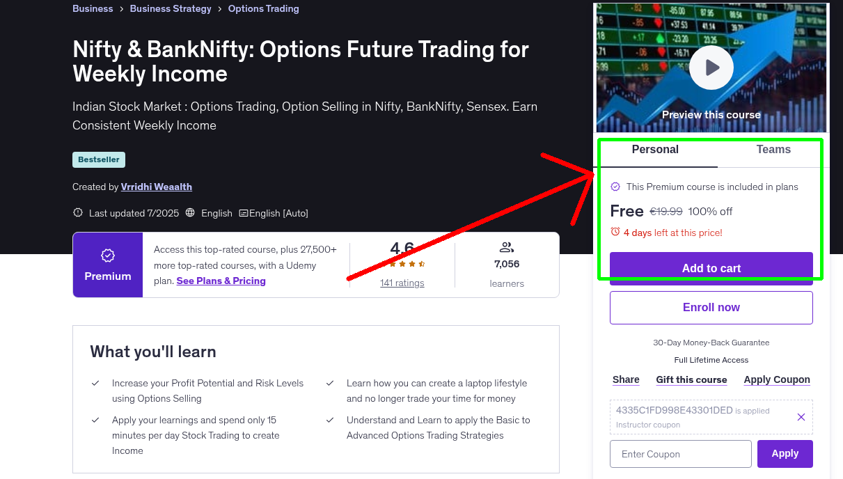 Nifty & BankNifty: Options Future Trading for Weekly Income