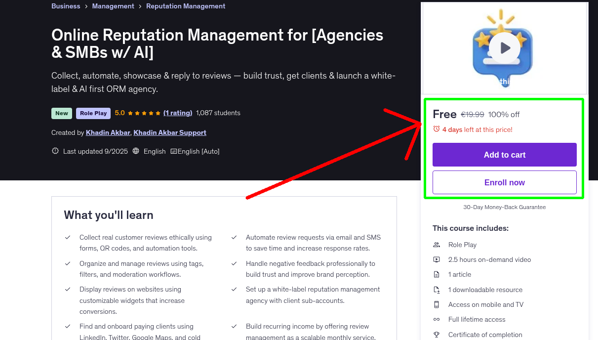 Online Reputation Management for [Agencies & SMBs w/ AI]