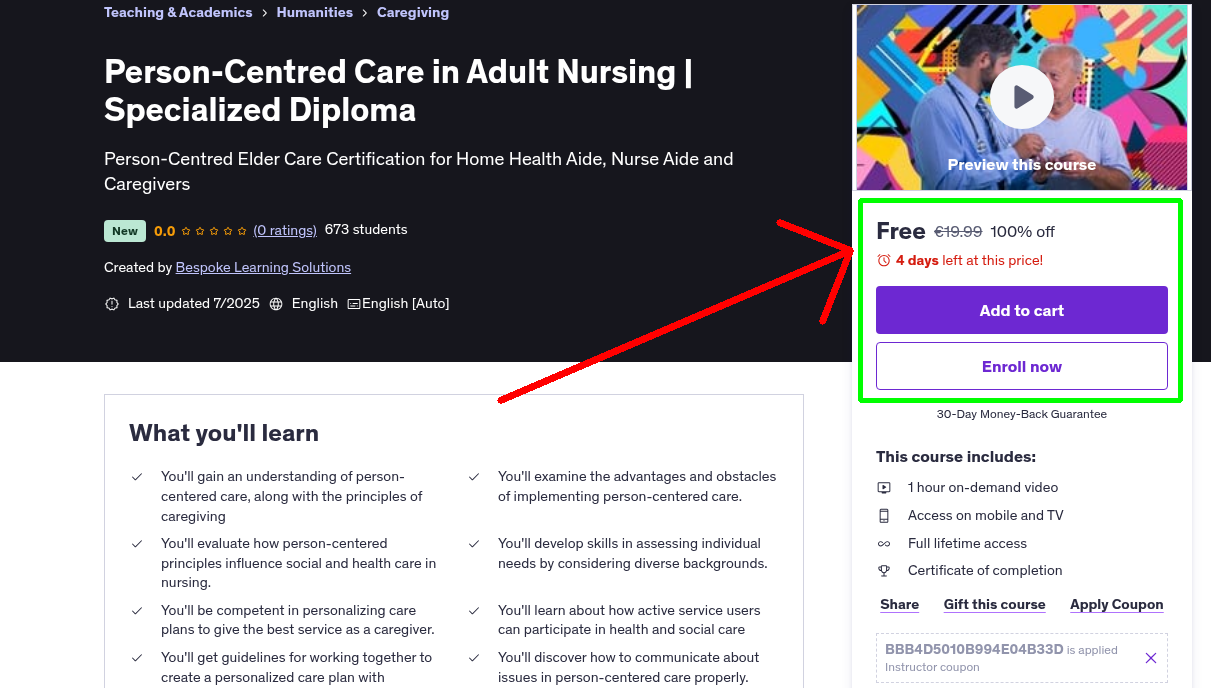 Person-Centred Care in Adult Nursing | Specialized Diploma