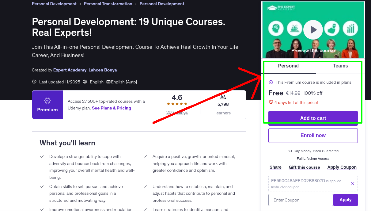 Personal Development: 19 Unique Courses. Real Experts!