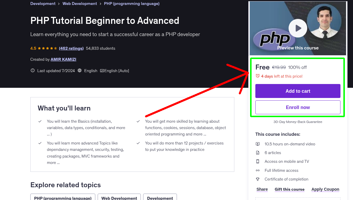 PHP Tutorial Beginner to Advanced