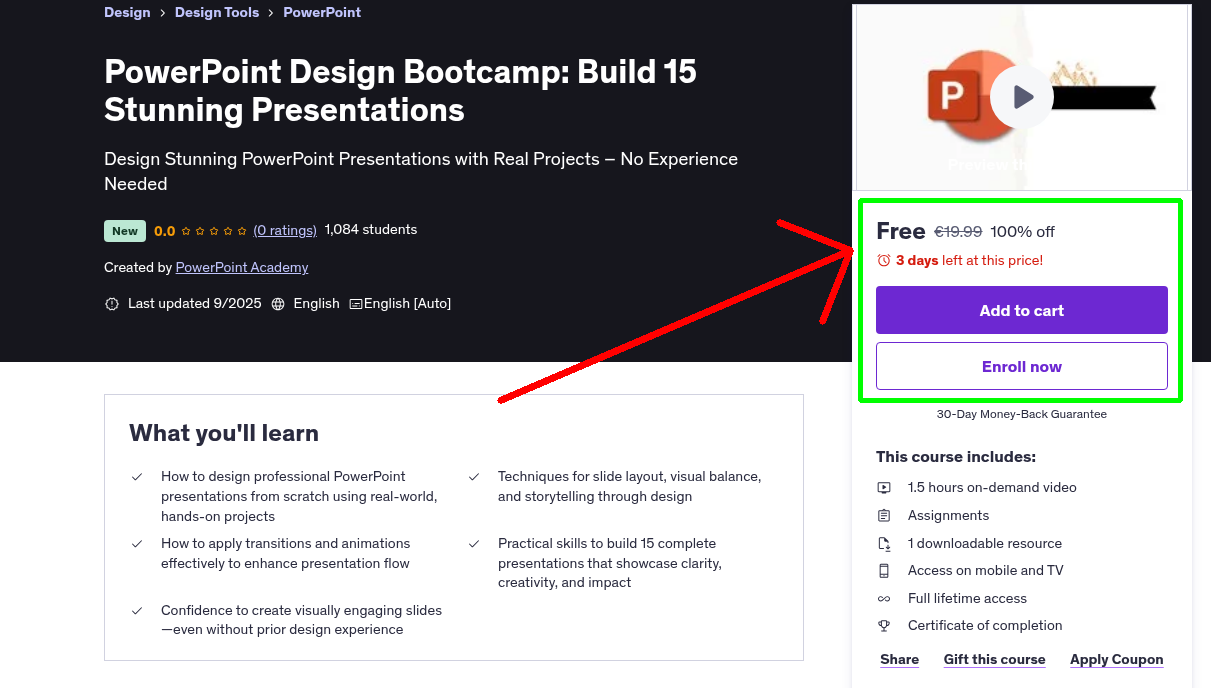 PowerPoint Design Bootcamp: Build 15 Stunning Presentations