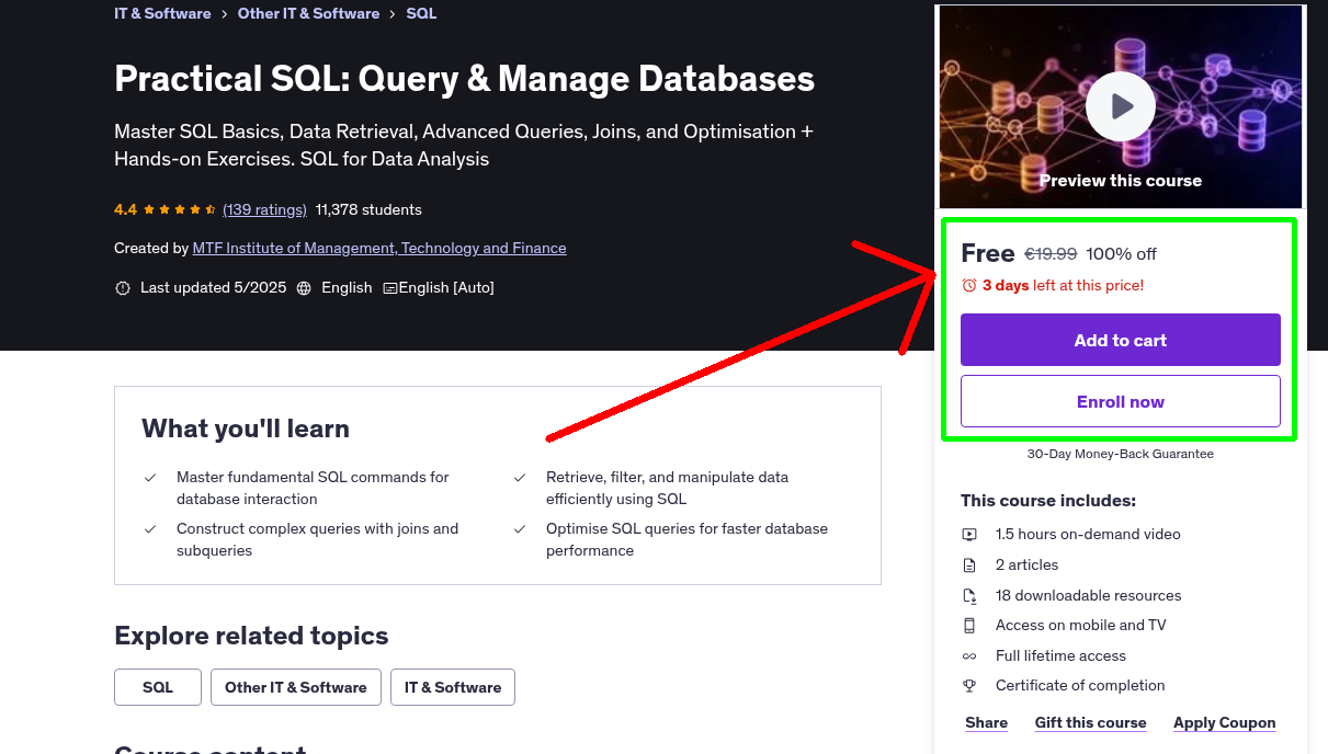 Practical SQL: Query & Manage Databases