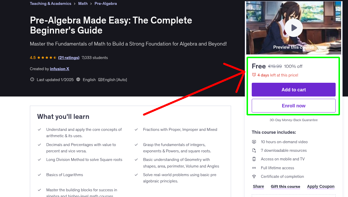 Pre-Algebra Made Easy: The Complete Beginner's Guide