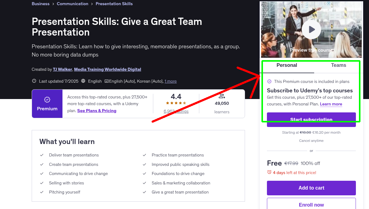 Presentation Skills: Give a Great Team Presentation