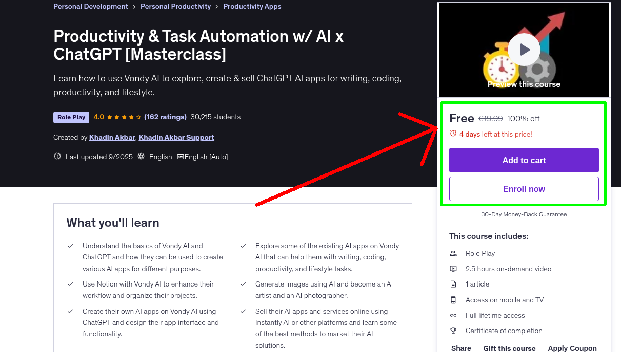 Productivity & Task Automation w/ AI x ChatGPT [Masterclass]