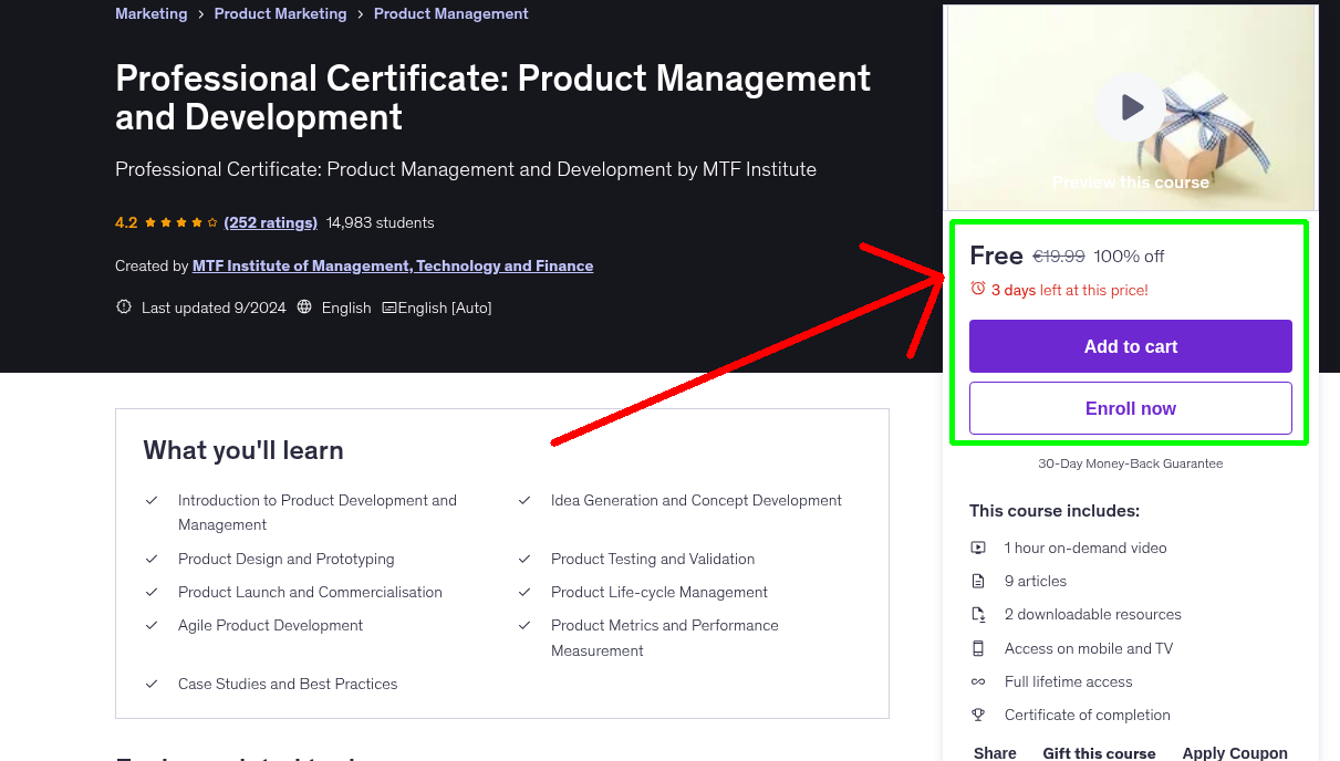 Professional Certificate: Product Management and Development