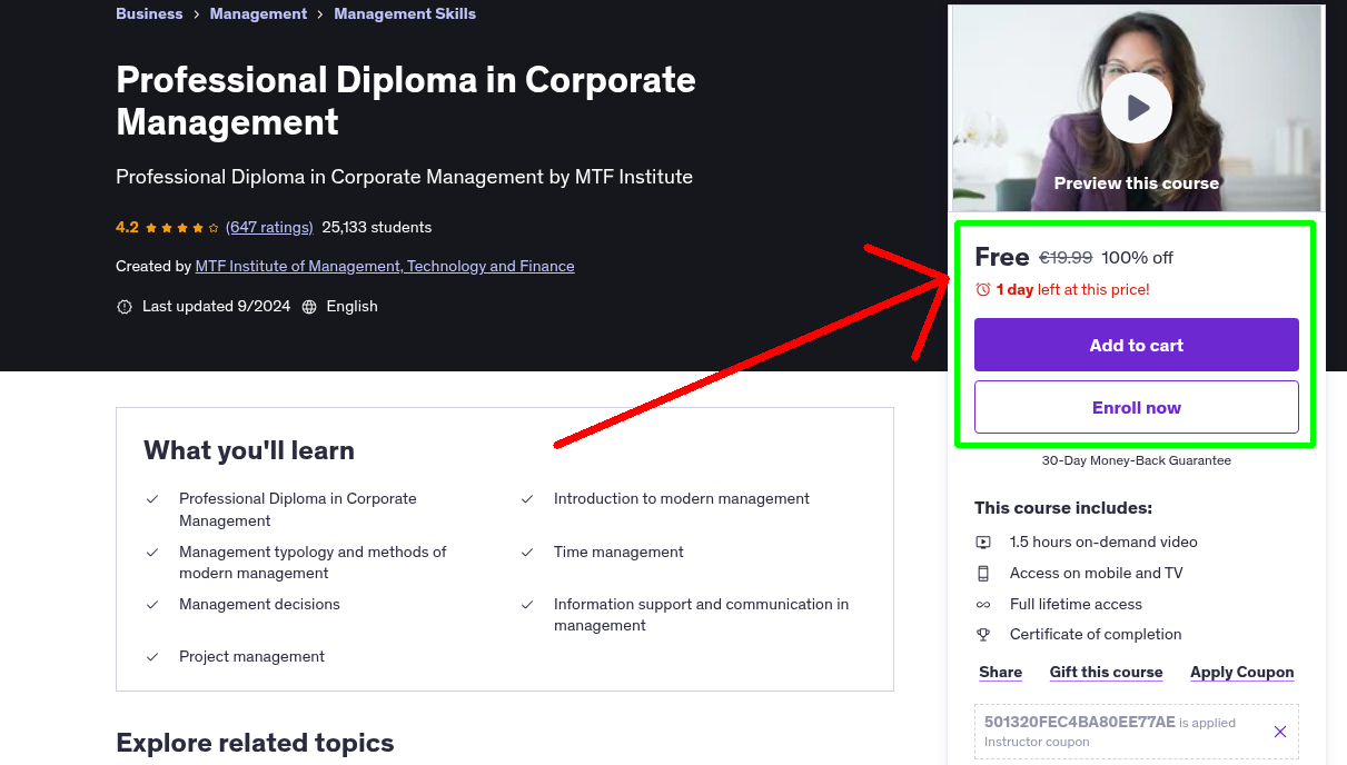 Professional Diploma in Corporate Management