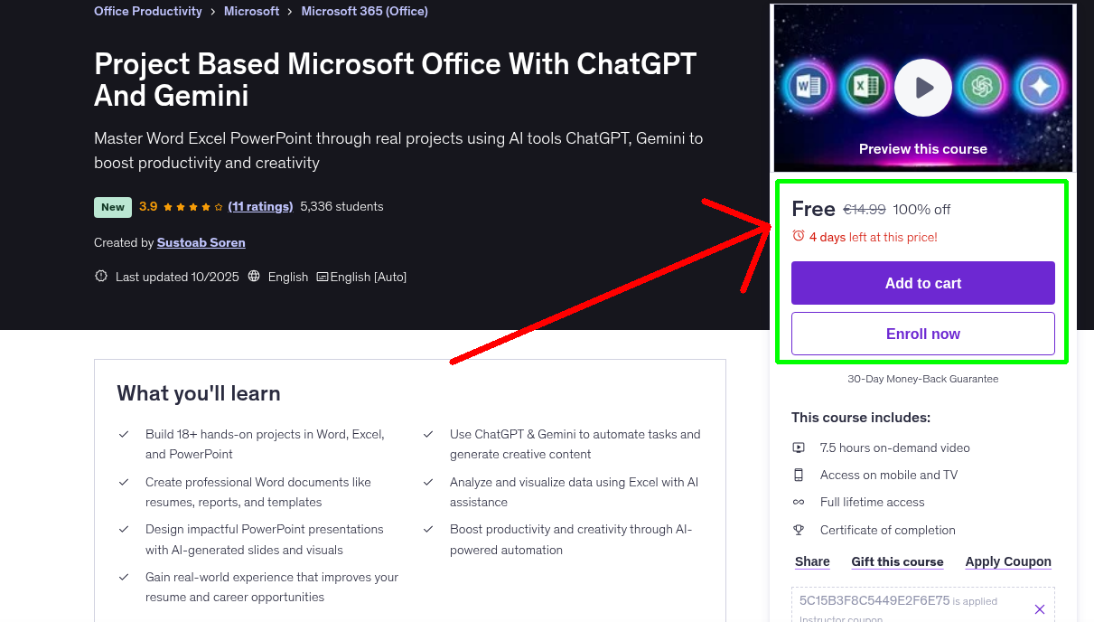 Project Based Microsoft Office With ChatGPT And Gemini
