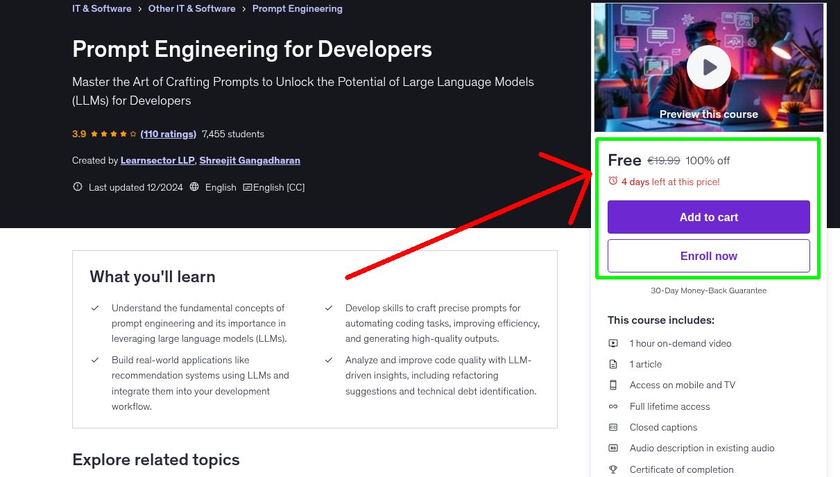 Prompt Engineering for Developers
