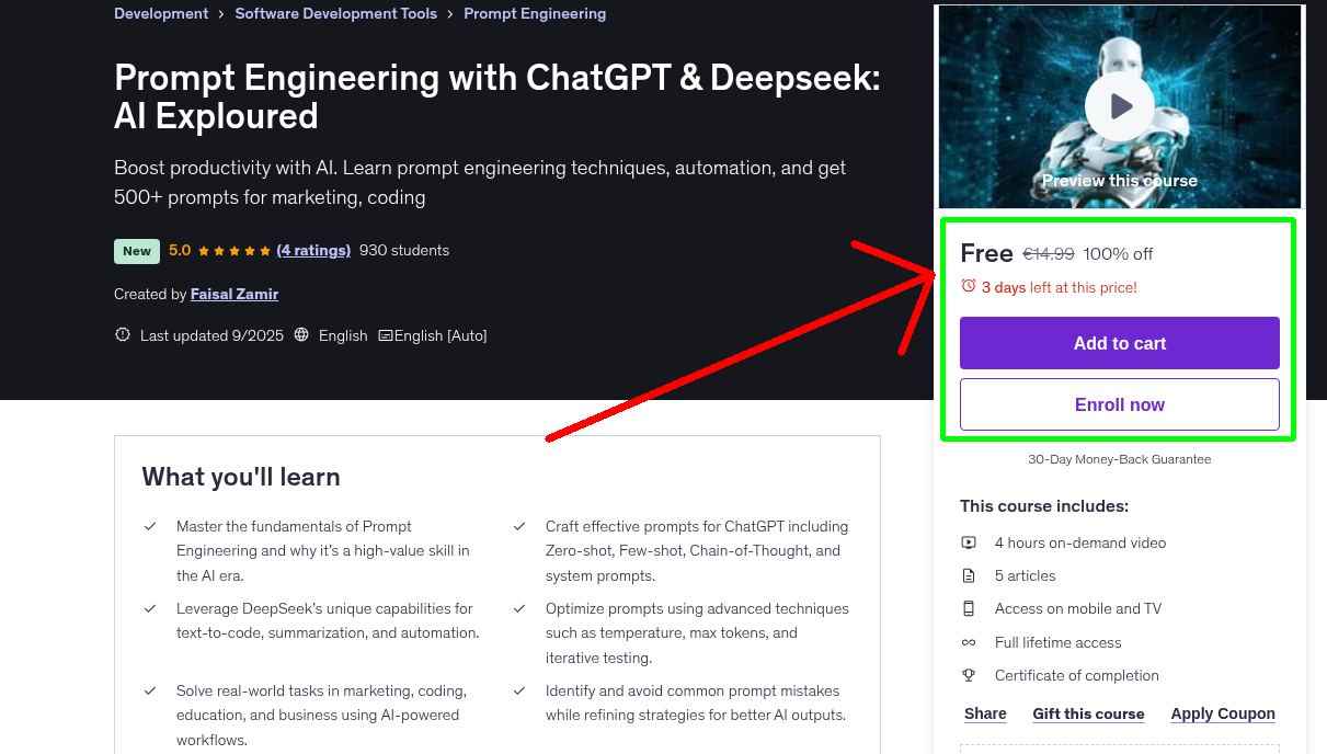Prompt Engineering with ChatGPT & Deepseek: AI Exploured