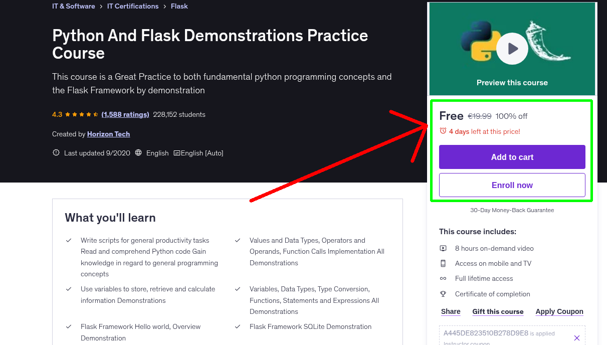 Python And Flask Demonstrations Practice Course