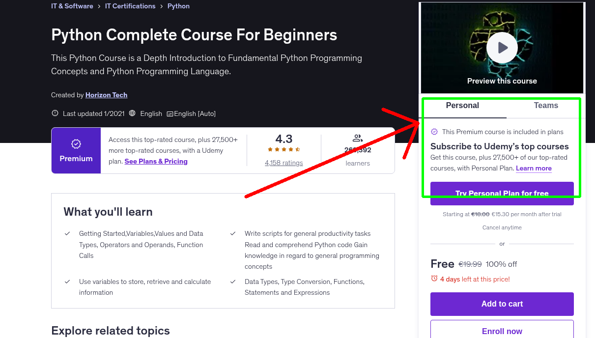 Python Complete Course For Beginners