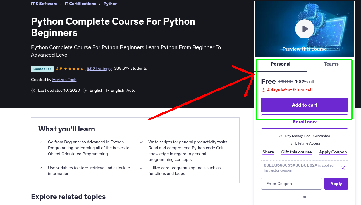 Python Complete Course For Python Beginners