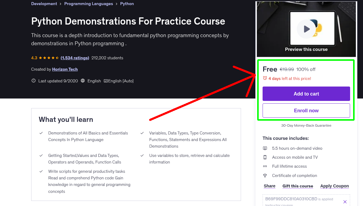Python Demonstrations For Practice Course