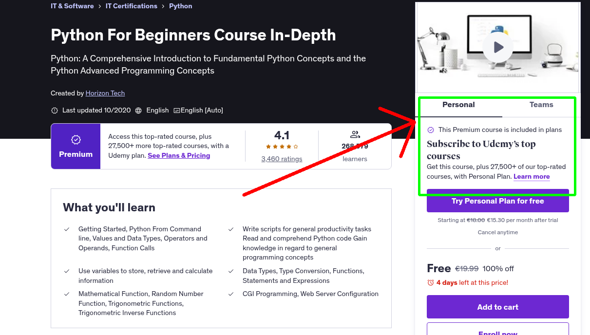 Python For Beginners Course In-Depth