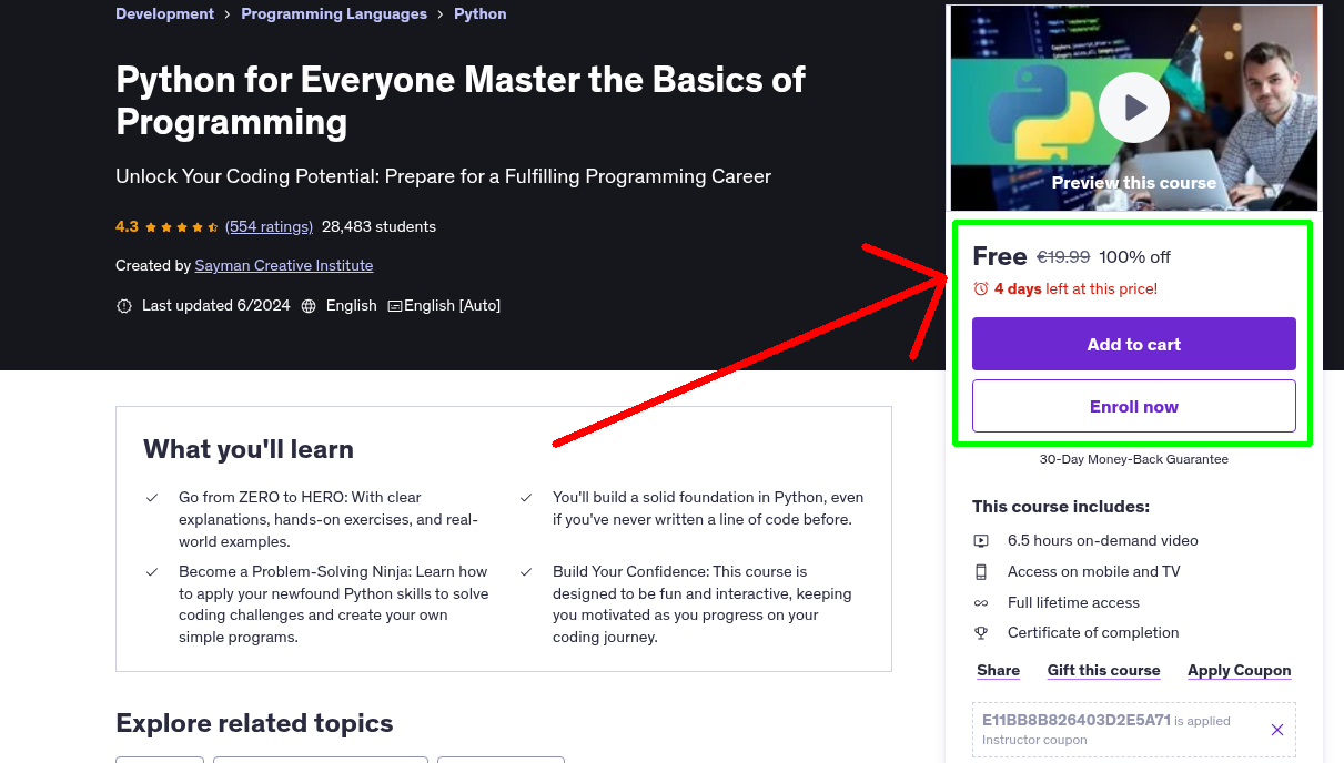 Python for Everyone Master the Basics of Programming