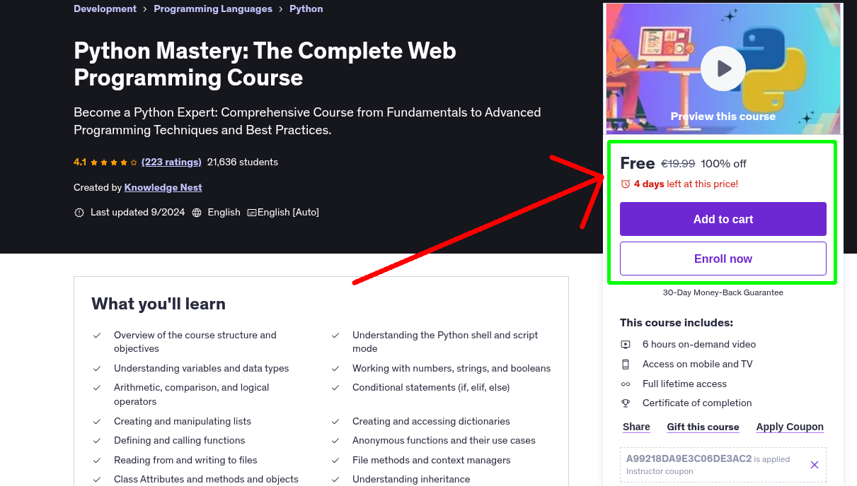 Python Mastery: The Complete Web Programming Course