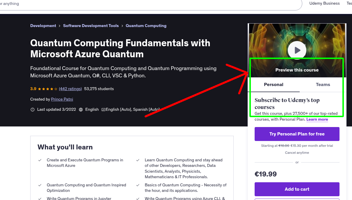 Quantum Computing Fundamentals with Microsoft Azure Quantum