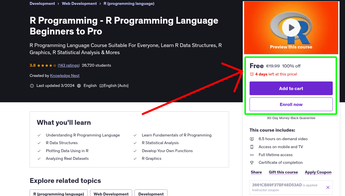 R Programming - R Programming Language Beginners to Pro