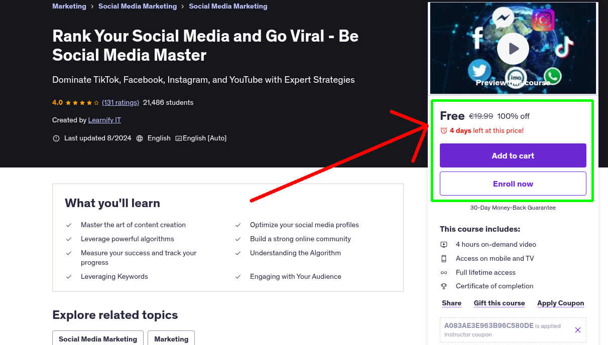 Rank Your Social Media and Go Viral - Be Social Media Master