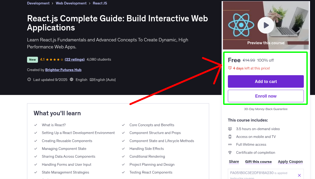 React.js Complete Guide: Build Interactive Web Applications