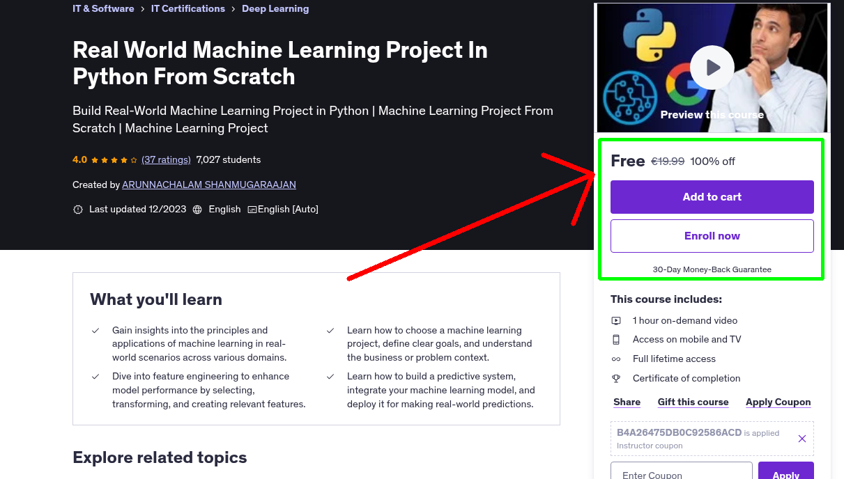 Real World Machine Learning Project In Python From Scratch