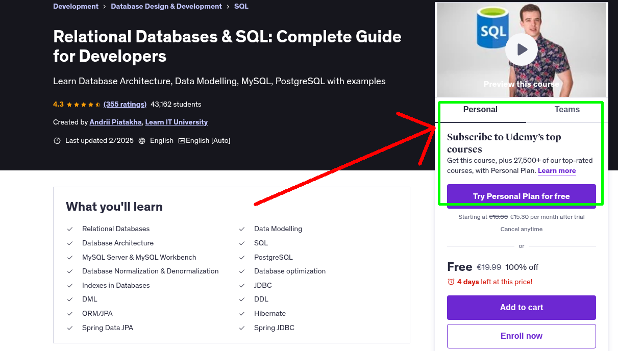 Relational Databases & SQL: Complete Guide for Developers