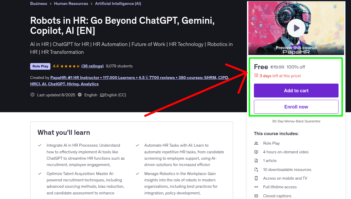 Robots in HR: Go Beyond ChatGPT, Gemini, Copilot, AI [EN]