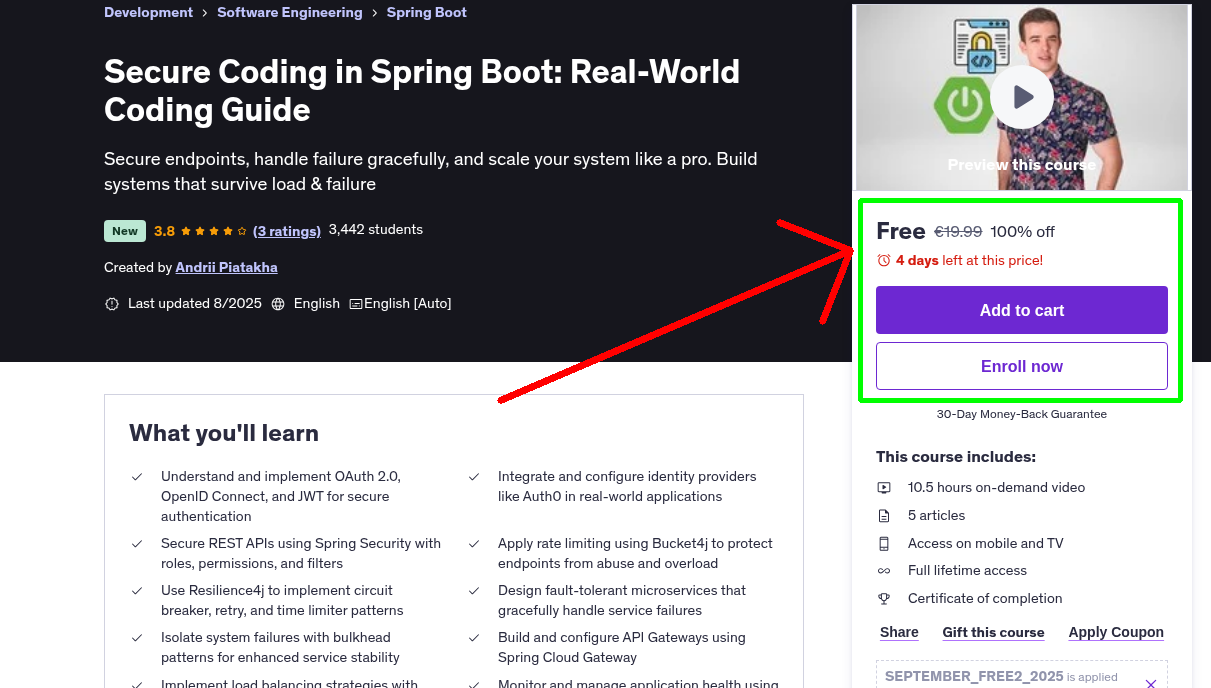 Secure Coding in Spring Boot: Real-World Coding Guide