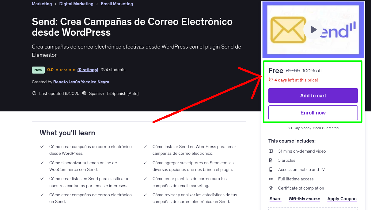 Send: Crea Campañas de Correo Electrónico desde WordPress