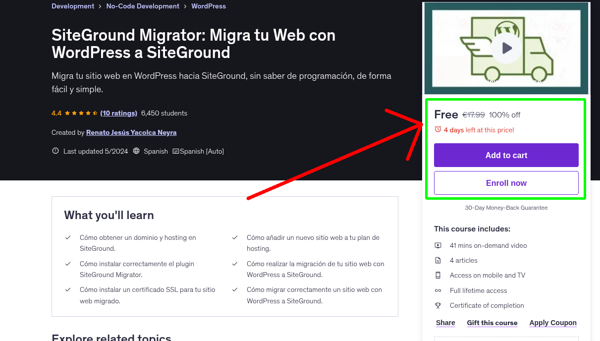 SiteGround Migrator: Migra tu Web con WordPress a SiteGround