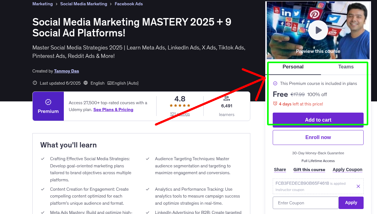 Social Media Marketing MASTERY 2025 + 9 Social Ad Platforms!