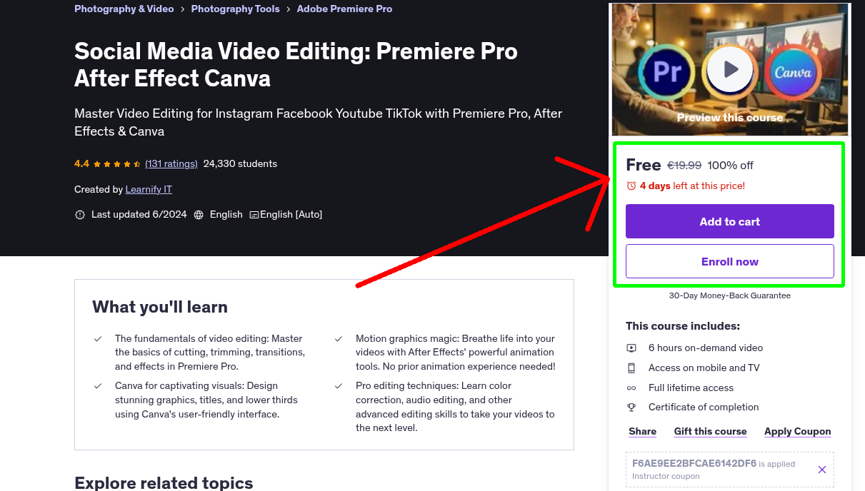 Social Media Video Editing: Premiere Pro After Effect Canva