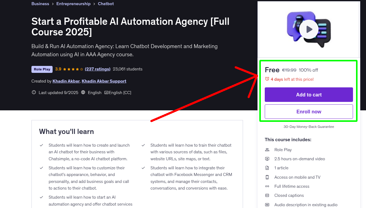 Start a Profitable AI Automation Agency [Full Course 2025]