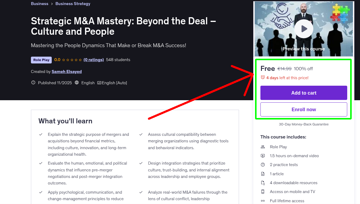 Strategic M&A Mastery: Beyond the Deal – Culture and People