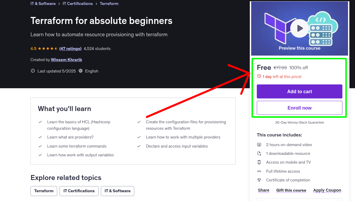 Terraform for absolute beginners