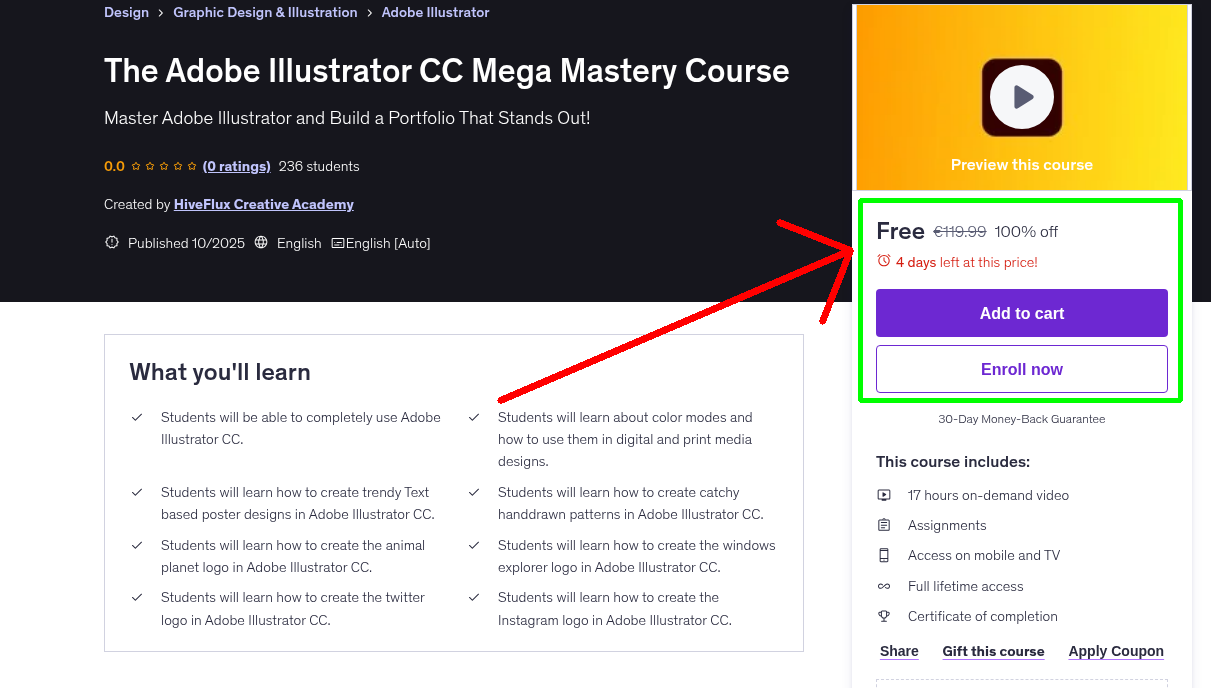 The Adobe Illustrator CC Mega Mastery Course