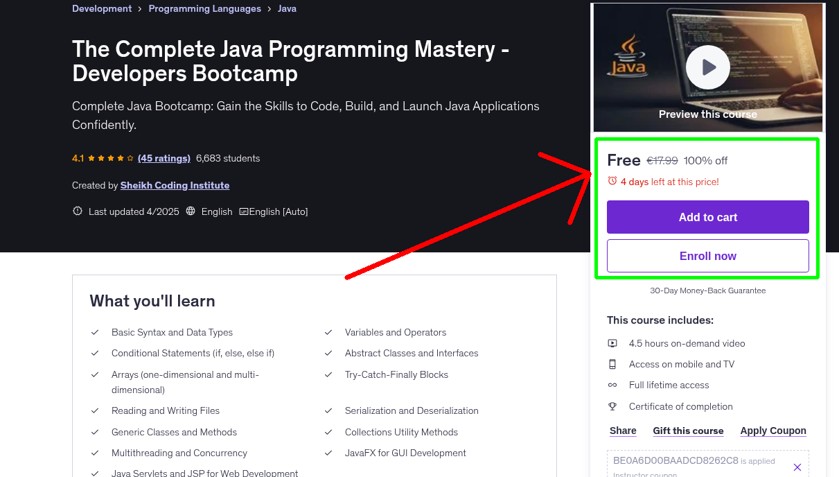 The Complete Java Programming Mastery - Developers Bootcamp