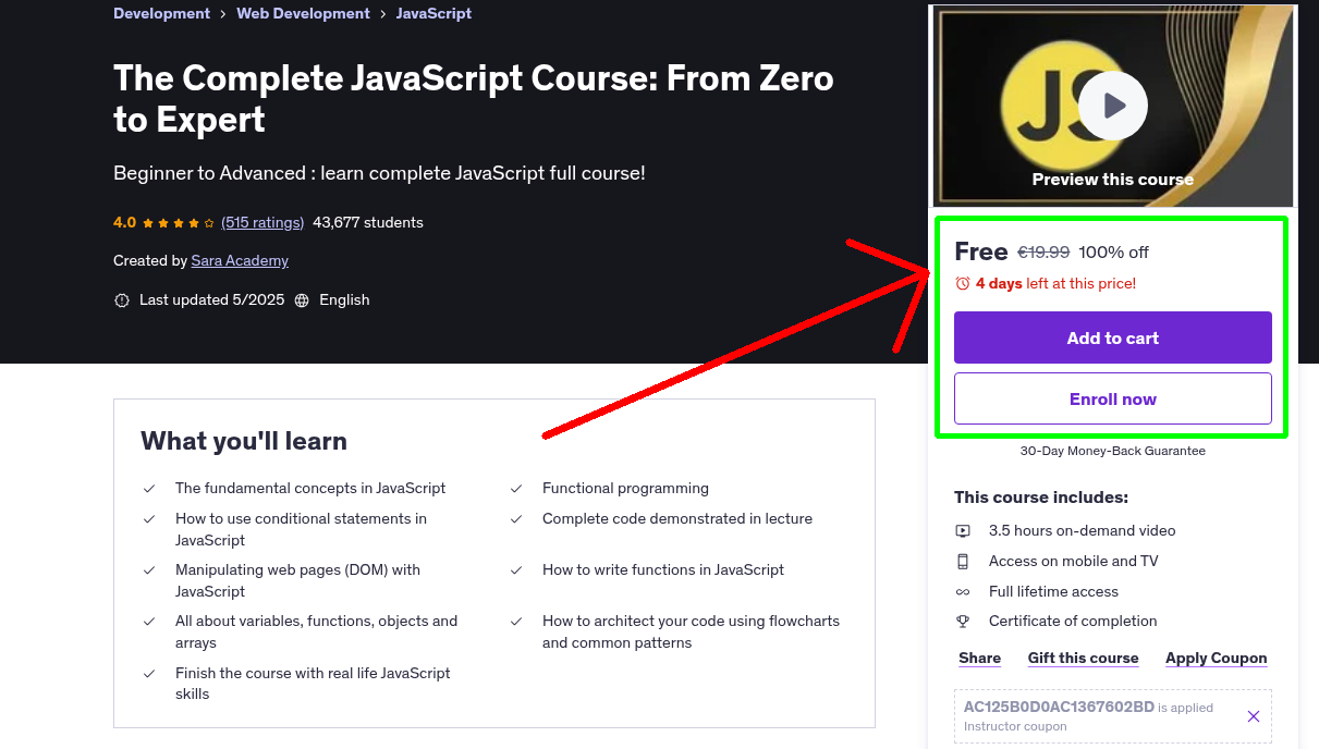 The Complete JavaScript Course: From Zero to Expert