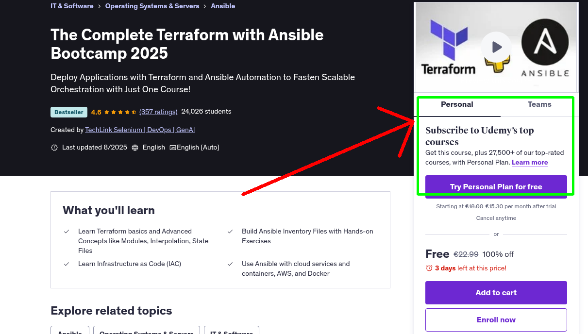 The Complete Terraform with Ansible Bootcamp 2025