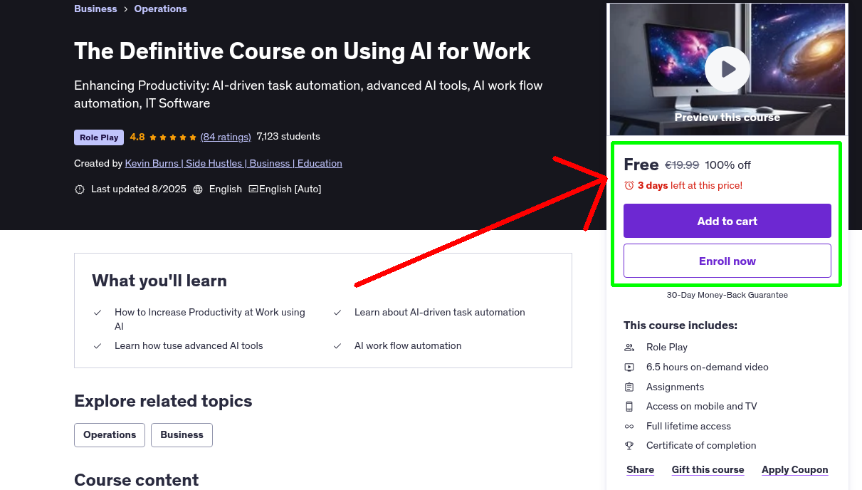 The Definitive Course on Using AI for Work