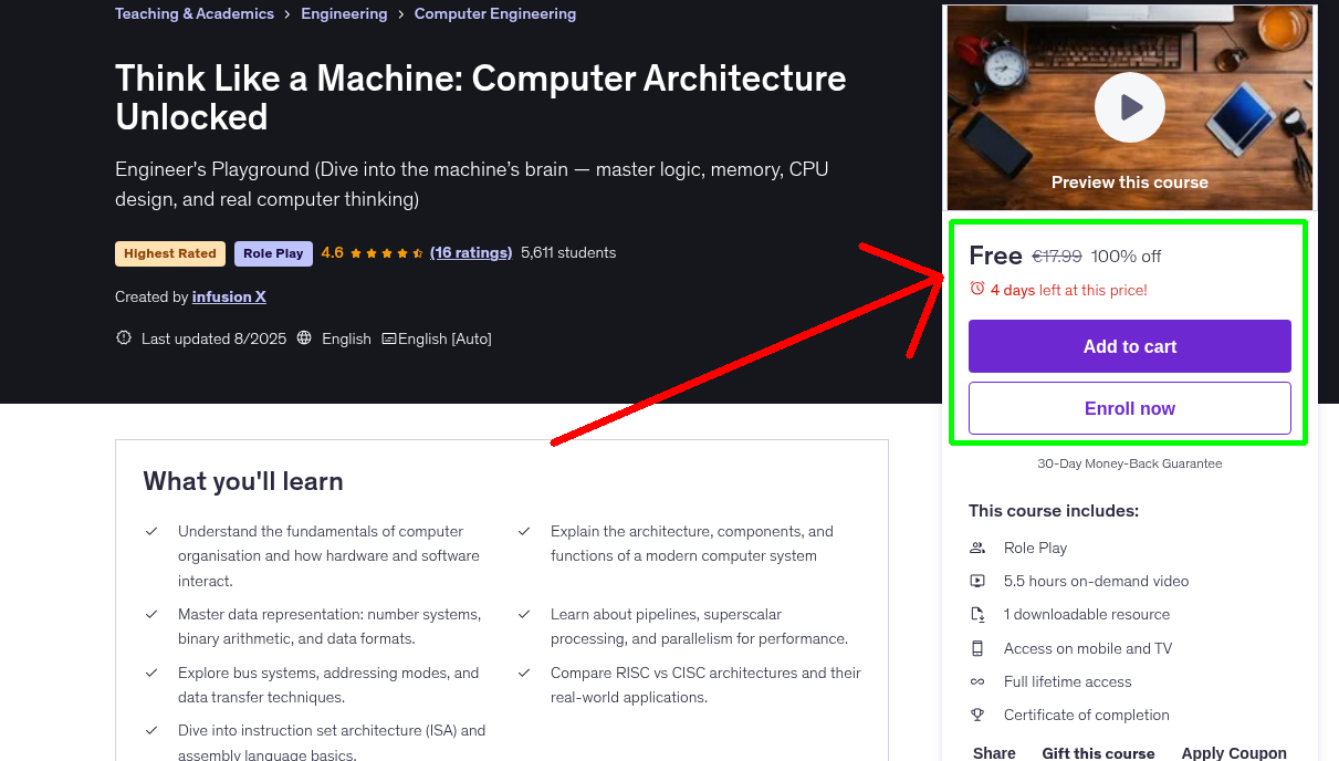 Think Like a Machine: Computer Architecture Unlocked