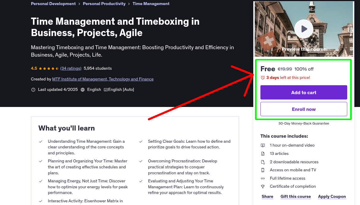 Time Management and Timeboxing in Business, Projects, Agile